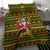Awesome German Shepherd Dog Santa Claus Christmas Bedding Set Xmas Holiday Patterns - Wonder Print Shop