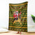 Awesome German Shepherd Dog Santa Claus Christmas Blanket Xmas Holiday Patterns - Wonder Print Shop