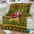 Awesome German Shepherd Dog Santa Claus Christmas Blanket Xmas Holiday Patterns - Wonder Print Shop