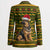 Awesome German Shepherd Dog Santa Claus Christmas Blazer Xmas Holiday Patterns - Wonder Print Shop