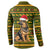 Awesome German Shepherd Dog Santa Claus Christmas Button Sweatshirt Xmas Holiday Patterns - Wonder Print Shop