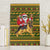Awesome German Shepherd Dog Santa Claus Christmas Canvas Wall Art Xmas Holiday Patterns - Wonder Print Shop