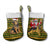 Awesome German Shepherd Dog Santa Claus Christmas Stocking Xmas Holiday Patterns - Wonder Print Shop