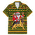 Awesome German Shepherd Dog Santa Claus Christmas Family Matching Mermaid Dress and Hawaiian Shirt Xmas Holiday Patterns - Wonder Print Shop