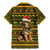 Awesome German Shepherd Dog Santa Claus Christmas Family Matching Mermaid Dress and Hawaiian Shirt Xmas Holiday Patterns - Wonder Print Shop