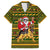 Awesome German Shepherd Dog Santa Claus Christmas Family Matching Summer Maxi Dress and Hawaiian Shirt Xmas Holiday Patterns - Wonder Print Shop