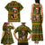 Awesome German Shepherd Dog Santa Claus Christmas Family Matching Tank Maxi Dress and Hawaiian Shirt Xmas Holiday Patterns - Wonder Print Shop