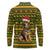 Awesome German Shepherd Dog Santa Claus Christmas Long Sleeve Polo Shirt Xmas Holiday Patterns - Wonder Print Shop