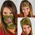 Awesome German Shepherd Dog Santa Claus Christmas Neck Gaiter Xmas Holiday Patterns - Wonder Print Shop