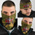 Awesome German Shepherd Dog Santa Claus Christmas Neck Gaiter Xmas Holiday Patterns - Wonder Print Shop