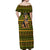 Awesome German Shepherd Dog Santa Claus Christmas Off Shoulder Maxi Dress Xmas Holiday Patterns - Wonder Print Shop