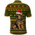 Awesome German Shepherd Dog Santa Claus Christmas Polo Shirt Xmas Holiday Patterns - Wonder Print Shop