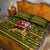 Awesome German Shepherd Dog Santa Claus Christmas Quilt Bed Set Xmas Holiday Patterns - Wonder Print Shop