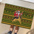 Awesome German Shepherd Dog Santa Claus Christmas Rubber Doormat Xmas Holiday Patterns - Wonder Print Shop