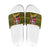 Awesome German Shepherd Dog Santa Claus Christmas Slide Sandals Xmas Holiday Patterns - Wonder Print Shop