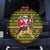 Awesome German Shepherd Dog Santa Claus Christmas Spare Tire Cover Xmas Holiday Patterns - Wonder Print Shop