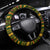 Awesome German Shepherd Dog Santa Claus Christmas Steering Wheel Cover Xmas Holiday Patterns - Wonder Print Shop