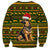 Awesome German Shepherd Dog Santa Claus Christmas Sweatshirt Xmas Holiday Patterns - Wonder Print Shop