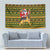 Awesome German Shepherd Dog Santa Claus Christmas Tapestry Xmas Holiday Patterns - Wonder Print Shop