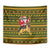 Awesome German Shepherd Dog Santa Claus Christmas Tapestry Xmas Holiday Patterns - Wonder Print Shop