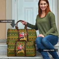 Awesome German Shepherd Dog Santa Claus Christmas Travel Bag Xmas Holiday Patterns - Wonder Print Shop