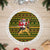 Awesome German Shepherd Dog Santa Claus Christmas Tree Skirt Xmas Holiday Patterns - Wonder Print Shop