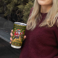 Awesome German Shepherd Dog Santa Claus Christmas Tumbler Cup Xmas Holiday Patterns - Wonder Print Shop