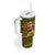 Awesome German Shepherd Dog Santa Claus Christmas Tumbler With Handle Xmas Holiday Patterns - Wonder Print Shop
