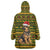 Awesome German Shepherd Dog Santa Claus Christmas Wearable Blanket Hoodie Xmas Holiday Patterns - Wonder Print Shop