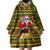 Awesome German Shepherd Dog Santa Claus Christmas Wearable Blanket Hoodie Xmas Holiday Patterns - Wonder Print Shop