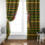 Awesome German Shepherd Dog Santa Claus Christmas Window Curtain Xmas Holiday Patterns - Wonder Print Shop