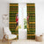 Awesome German Shepherd Dog Santa Claus Christmas Window Curtain Xmas Holiday Patterns - Wonder Print Shop