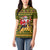 Awesome German Shepherd Dog Santa Claus Christmas Women Polo Shirt Xmas Holiday Patterns - Wonder Print Shop