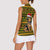 Awesome German Shepherd Dog Santa Claus Christmas Women Sleeveless Polo Shirt Xmas Holiday Patterns - Wonder Print Shop