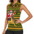 Awesome German Shepherd Dog Santa Claus Christmas Women Sleeveless Polo Shirt Xmas Holiday Patterns - Wonder Print Shop