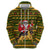 Awesome German Shepherd Dog Santa Claus Christmas Zip Hoodie Xmas Holiday Patterns - Wonder Print Shop