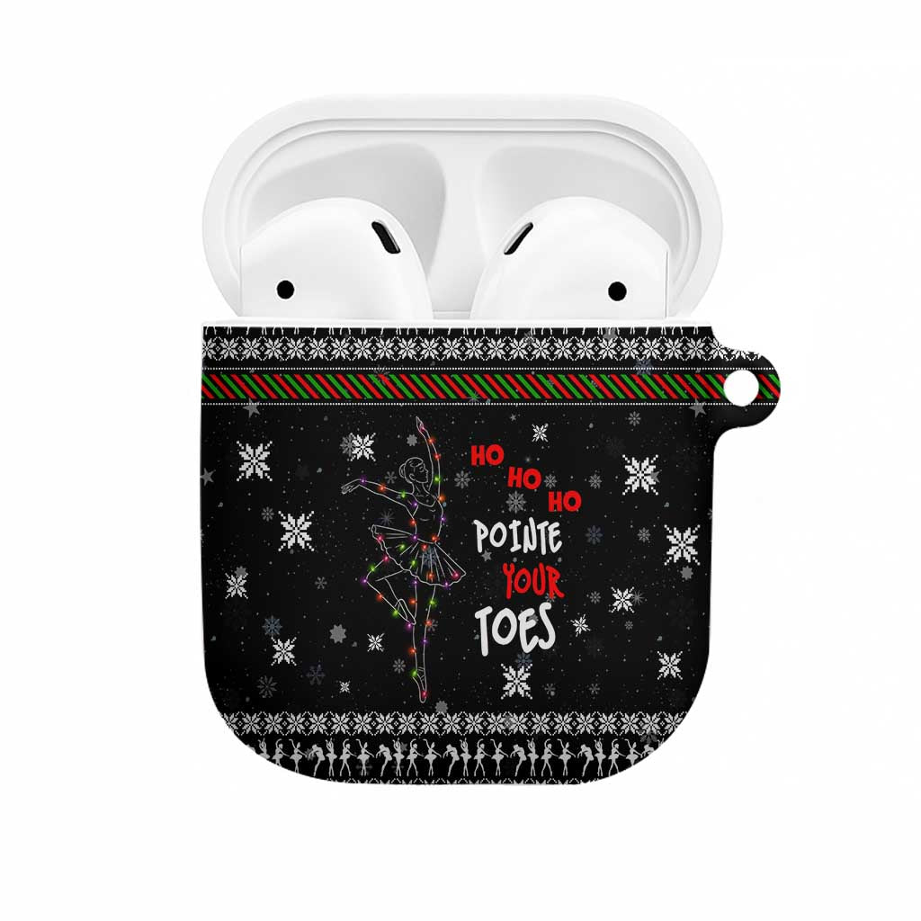 Ballet Pointe Christmas Design AirPods Case Xmas Holiday Patterns - Wonder Print Shop