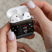 Ballet Pointe Christmas Design AirPods Case Xmas Holiday Patterns - Wonder Print Shop