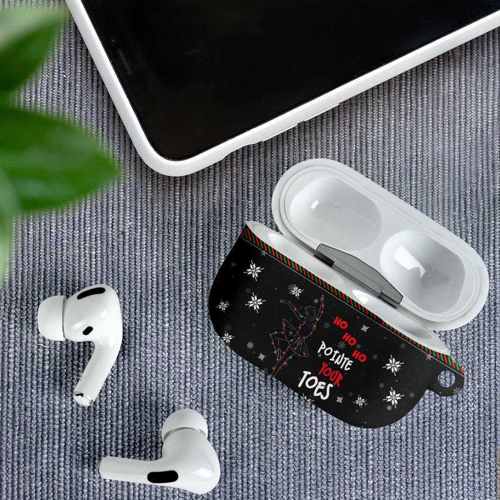 Ballet Pointe Christmas Design AirPods Case Xmas Holiday Patterns - Wonder Print Shop