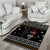 Ballet Pointe Christmas Design Area Rug Xmas Holiday Patterns - Wonder Print Shop
