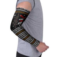 Ballet Pointe Christmas Design Arm Sleeves Xmas Holiday Patterns - Wonder Print Shop