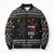 Ballet Pointe Christmas Design Bomber Puffer Jacket Xmas Holiday Patterns - Wonder Print Shop