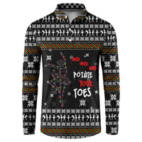 Ballet Pointe Christmas Design Button Sweatshirt Xmas Holiday Patterns - Wonder Print Shop