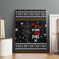 Ballet Pointe Christmas Design Canvas Wall Art Xmas Holiday Patterns - Wonder Print Shop