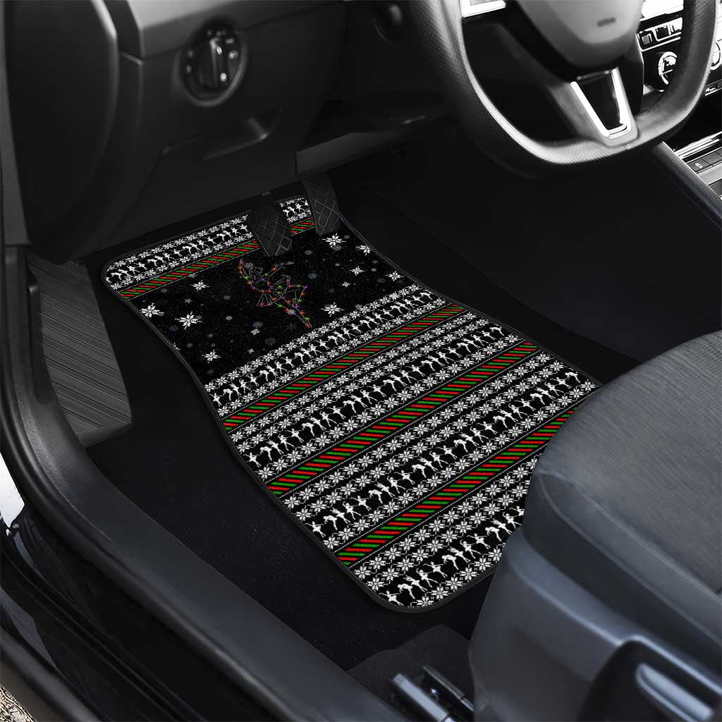 Ballet Pointe Christmas Design Car Mats Xmas Holiday Patterns - Wonder Print Shop