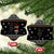 Ballet Pointe Christmas Design Ceramic Ornament Xmas Holiday Patterns - Wonder Print Shop