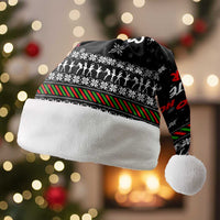 Ballet Pointe Christmas Design Christmas Santa Hat Xmas Holiday Patterns - Wonder Print Shop