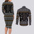 Ballet Pointe Christmas Design Couples Matching Long Sleeve Bodycon Dress and Long Sleeve Button Shirt Xmas Holiday Patterns - Wonder Print Shop