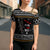 Ballet Pointe Christmas Design Cross Shoulder Shirt Xmas Holiday Patterns - Wonder Print Shop
