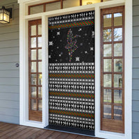 Ballet Pointe Christmas Design Door Cover Xmas Holiday Patterns - Wonder Print Shop